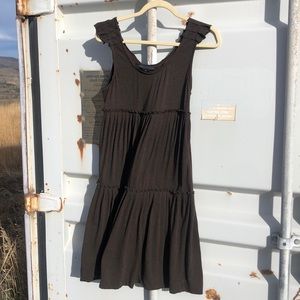 Marc by Marc Jacobs lovely chocolate brown babydoll dress